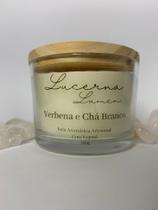 Vela Aromática Verbena e Chá Branco