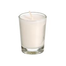 Vela Aromatizada Baunilha Copo Branco Decorativo para Perfumar e Iluminar Sala e Quarto