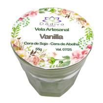 Vela Artesanal 85g - Baunilha: Relaxamento, Conforto, Elevação do Ânimo
