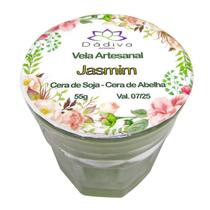 Vela Artesanal 85g - Jasmim: Amor, Equilíbrio e Proteção Vela Artesanal 85g - Jasmim: Amor, Equilíbrio e Proteção