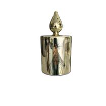 Vela artificial dourada com iluminação - desenhos