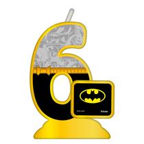 Vela Batman Festa De Aniversário De 1 Á 9 Anos