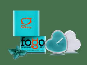 Vela Beijável Fogo da Paixão Sabor: Menta Vela Beijável Fogo da Paixão Sabor: Menta