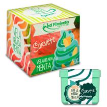 Vela Beijável ICE Sorvete de Menta 50g - La Pimienta Vela Beijável ICE Sorvete de Menta 50g - La Pimienta