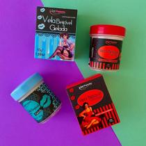 Vela beijável para massagem