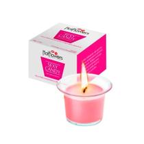Vela Beijável Sexy Candy - Morango Com Champanhe - D.AMOR