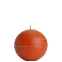 Vela Bola 12 Cm Amarela