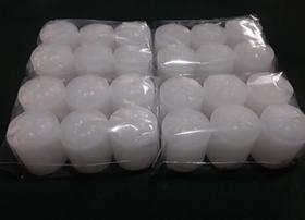 Vela Branca-sem Cheiro- Pacote c/ 6 Unidades