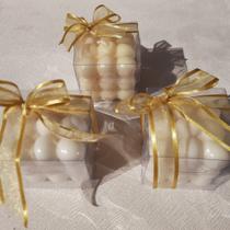 Vela Bubble Média Decoração Presente Sem Aroma Likare 130g Vela Bubble Média Decoração Presente Sem Aroma Likare 130g