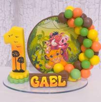 Vela Cenário Rei Leão c/ Borda DestaK Vela Cenário Rei Leão c/ Borda DestaK