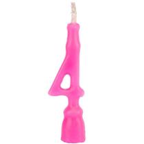 Vela Cera Rosa No 4 - Regina Vela Cera Rosa No 4 - Regina