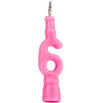 Vela Cera Rosa No 6 - Regina Vela Cera Rosa No 6 - Regina