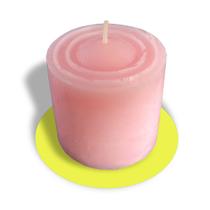 Vela Cheirosa Na Rosa Aromática - Melhore O Ambiente - Velas da Jú