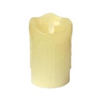 Vela cintilante led parafina 9x15cm