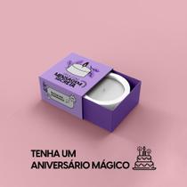 Vela com Mensagem Secreta Vanilla Magical Birthday Vela com Mensagem Secreta Vanilla Magical Birthday