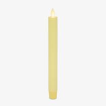 Vela cônica LED sem chama Luminara 2,5 x 24 cm de limão Vela cônica LED sem chama Luminara 2,5 x 24 cm de limão