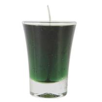 Vela Copo Gel 5x7 Verde Vela Copo Gel 5x7 Verde