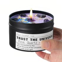 Vela CULACEE Confie no Universo 227g Cera de Soja e Coco Vela CULACEE Confie no Universo 227g Cera de Soja e Coco