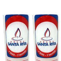 Vela de 7 Dias Branca Umbanda Orixá Anjo da Guarda Votiva Decorativa Kit 2 Und Vela de 7 Dias Branca Umbanda Orixá Anjo da Guarda Votiva Decorativa Kit 2 Und