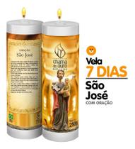 Vela De 7 Dias Oração Religiosa Premium São José