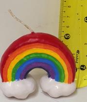 Vela de Aniversário Arco Iris LGBTQI Vela de Aniversário Arco Iris LGBTQI