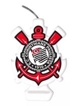 Vela De Aniversário Emblema Corinthians Festcolor