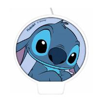 Vela De Aniversário Plana Stitch New Festcolor