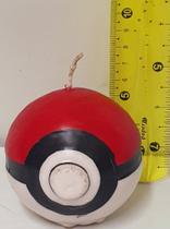 Vela de Aniversário Pokémon Pokebola Vela de Aniversário Pokémon Pokebola