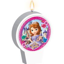 Vela de Aniversário Princesa Sofia Plana