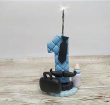 Vela De Aniversário Topo Bolo Poderoso Chefinho Personalizad Idade:1 ano Vela De Aniversário Topo Bolo Poderoso Chefinho Personalizad Idade:1 ano
