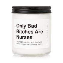 Vela de aromaterapia LUMELOOM Cool Nurse Gifts 250 ml de lavanda Vela de aromaterapia LUMELOOM Cool Nurse Gifts 250 ml de lavanda
