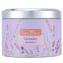 Vela de Cera de Abelha Lavanda The Candle Company 8x6 cm Vela de Cera de Abelha Lavanda The Candle Company 8x6 cm