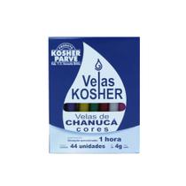 Vela de Chanucá Kosher 44 unidades Vela de Chanucá Kosher 44 unidades