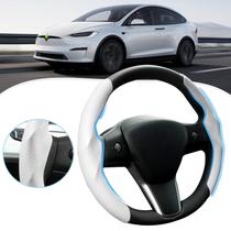 Vela de cobertura de volante personalizada para Tesla Model 3/Y