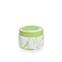 Vela de estanho de viagem Capri Blue Modern Marble Honeydew Crush
