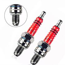 Vela De Ignição De Competição 10mm Com 3 Eletrodos A7TC Para GY6 50CC 110CC 125CC 150CC ATV Scooter Vela De Ignição De Competição 10mm Com 3 Eletrodos A7TC Para GY6 50CC 110CC 125CC 150CC ATV Scooter