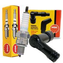 Vela de Ignição E Cachimbo Ybr 125 Factor Xtz 125 Factor 125 Ybr Ngk
