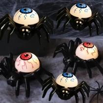 Vela De Led Aranha Decoração Halloween Unidade