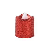 Vela de Led c/ Glitter - SilverPLastic