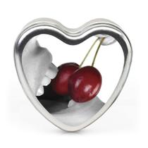 Vela de massagem Earthly Body Cherry 120mL 3 em 1 vegana Vela de massagem Earthly Body Cherry 120mL 3 em 1 vegana
