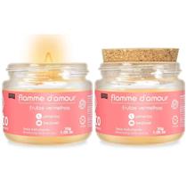 Vela de Massagem Intima Corporal Beijavel Sabores Flamme 30g - Santo Cosméticos
