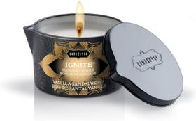 Vela de massagem KAMA SUTRA Ignite Óleo de Coco Baunilha 180mL Vela de massagem KAMA SUTRA Ignite Óleo de Coco Baunilha 180mL