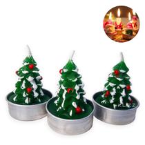 Vela De Natal Decorativa 3D Personalizada Enfeite De Mesa Ar