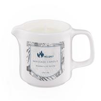 Vela de óleo de massagem MELONY Blue & Vanilla 80mL com óleo de amêndoa
