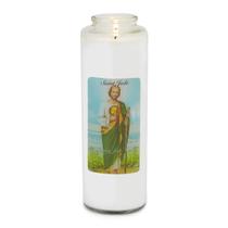 Vela de oração: Root Candles, vidro transparente, 7 dias, Saint Jude
