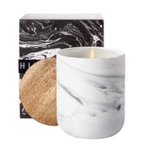 Vela de soja com aroma de goiaba e manga grande Hidden Label 385 ml