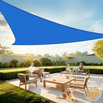 Vela de Sombra Artpuch 3,4 x 4,9 x 4,9 m Azul Triangular