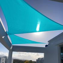 Vela de Sombra SUNNY GUARD 3,7 x 3,7 m Triangular Bloqueio UV