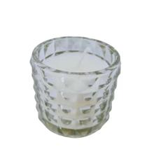 Vela Decoração Casa de Vidro Branca 6cm Vela Decoração Casa de Vidro Branca 6cm