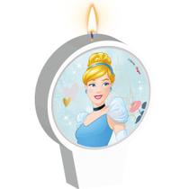 Vela decoração festa Cinderela Disney Topo Aniversário